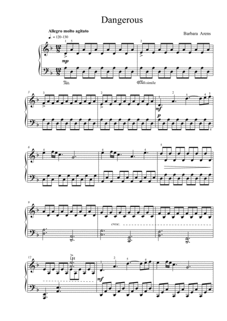 Free Sheet Music Ding Dong Merrily On High For Piano Flute And Violin