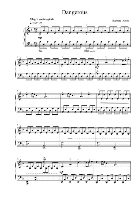 Ding Dong Merrily On High For Piano Flute And Violin Sheet Music