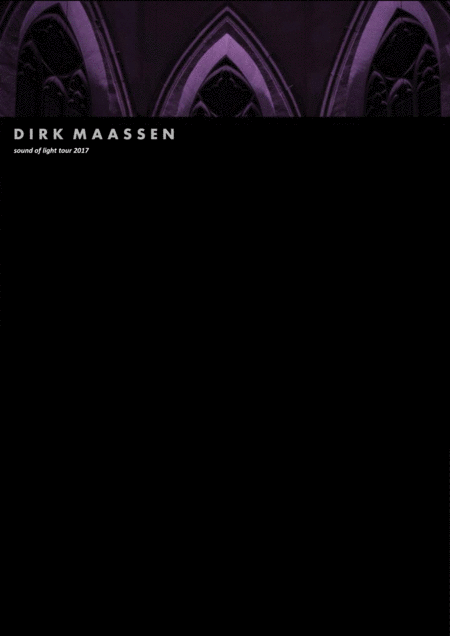 Free Sheet Music Dirk Maassen Sound Of Light Tour The Sheetbook