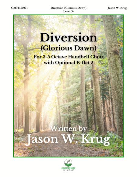 Diversion Glorious Dawn For 3 5 Octave Handbell Ensemble Sheet Music