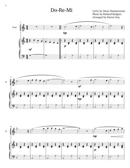 Do Re Mi For Flute And Piano Sheet Music