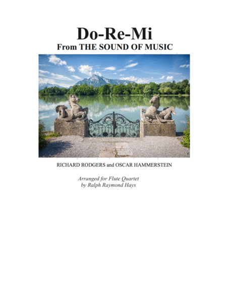 Do Re Mi For Flute Quartet Sheet Music