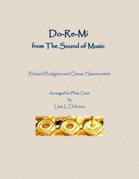 Do Re Mi From The Sound Of Music For Flute Choir Sheet Music