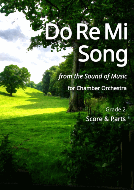 Do Re Mi Song For Chamber Orchestra Score And Parts Sheet Music