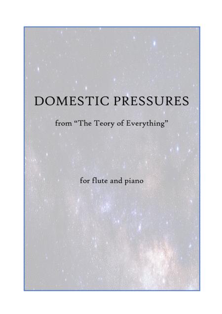 Domestic Pressures From The Theory Of Everything Sheet Music