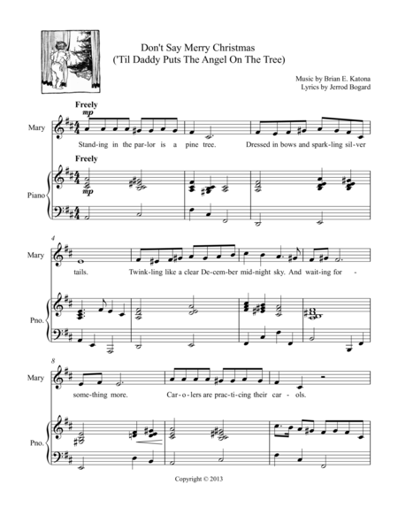 Dont Say Merry Christmas Sheet Music