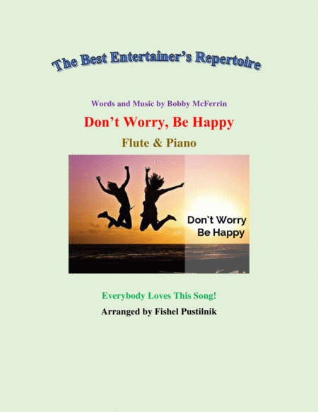 Dont Worry Be Happy For Flute And Piano Jazz Pop Version With Improvisation Sheet Music