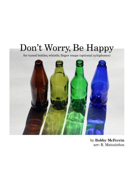 Dont Worry Be Happy For Tuned Bottles Ensemble Sheet Music