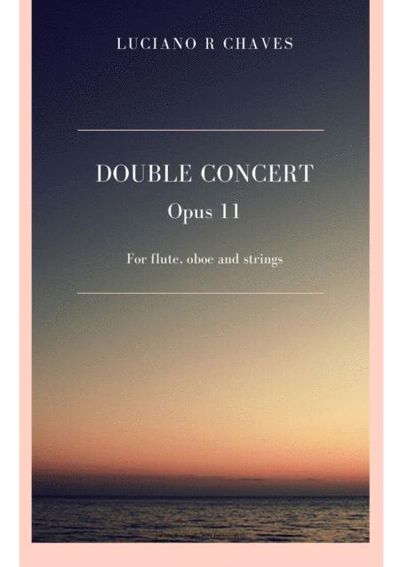 Free Sheet Music Double Concert For Flute Oboe And Strings Op 11