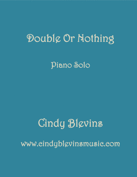 Double Or Nothing An Original Piano Solo From My Piano Book Windmills Sheet Music