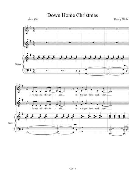 Down Home Christmas Sheet Music