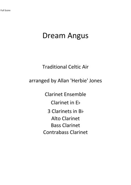 Dream Angus Sheet Music