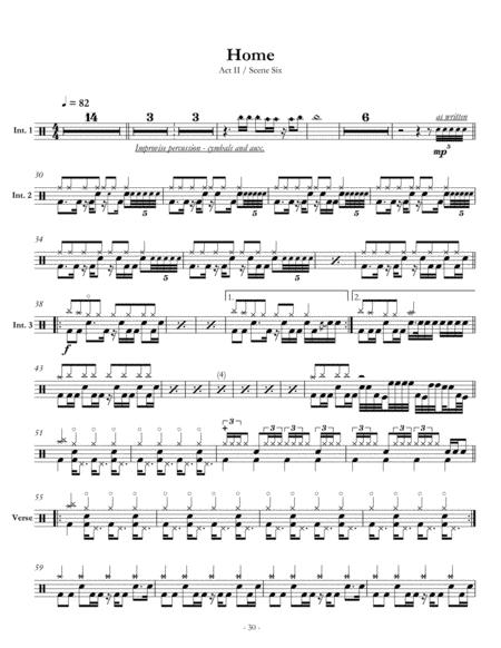 Free Sheet Music Dream Theater Home