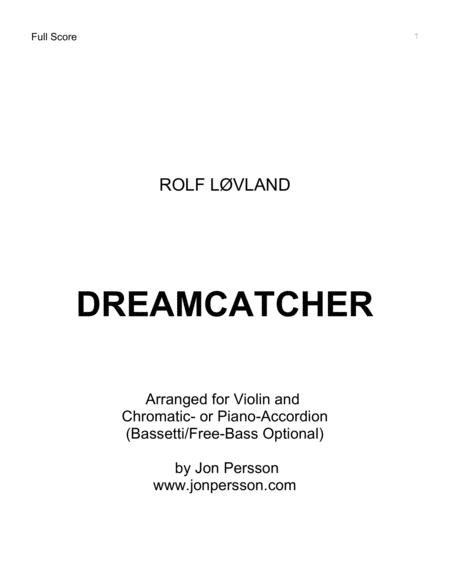 Dreamcatcher Duet For Violin Accordion Score And Parts Sheet Music