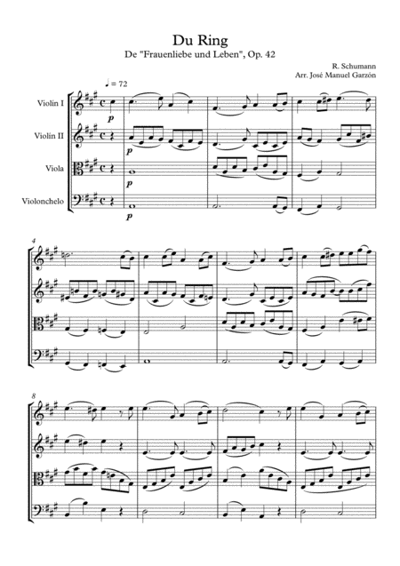 Du Ring Sheet Music