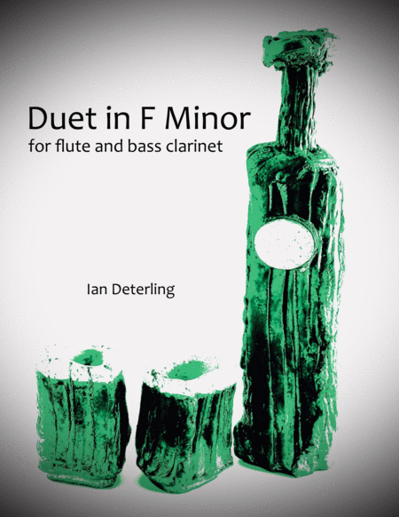 Duet In F Minor For Flute And Bass Clarinet Sheet Music