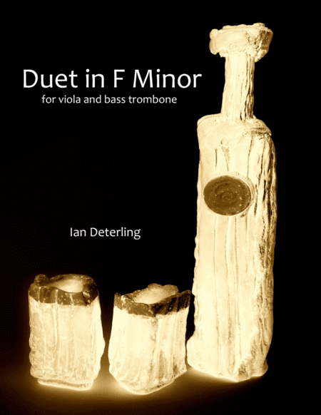 Duet In F Minor For Viola And Bass Trombone Sheet Music