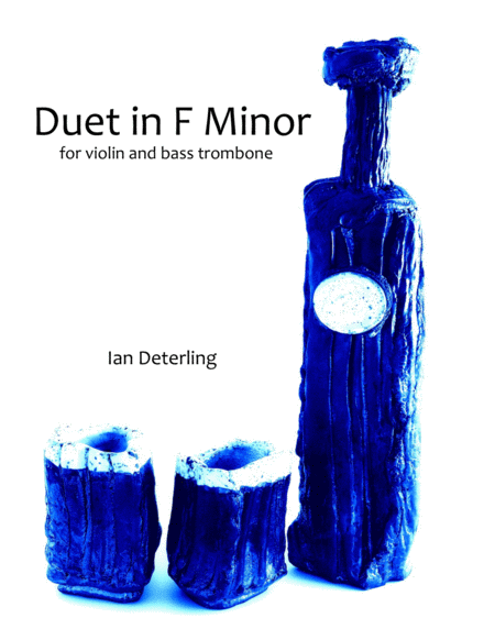 Duet In F Minor For Violin And Bass Trombone Sheet Music