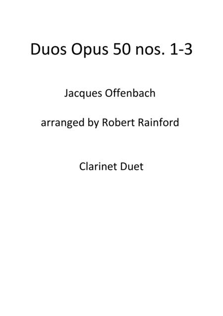 Duo Op 50 1 3 Sheet Music