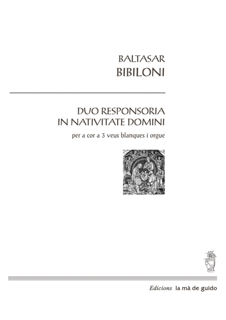 Duo Responsoria In Nativitate Domini Sheet Music