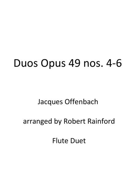 Free Sheet Music Duos Op 49 Nos 4 6