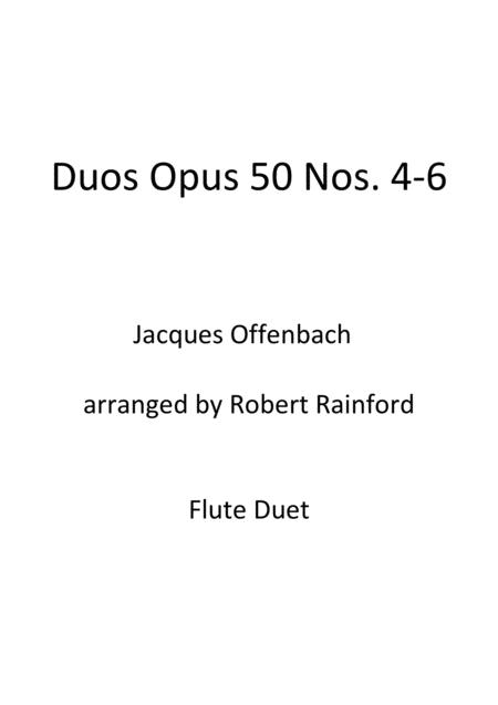 Free Sheet Music Duos Op 50 Nos 4 6