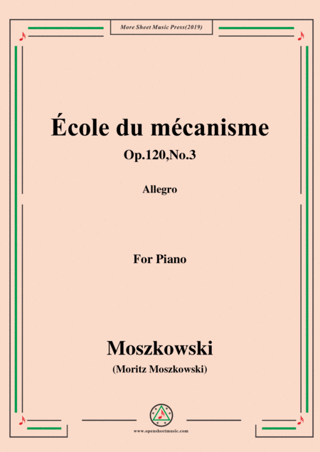 Free Sheet Music Duvernoy Cole Du Mcanisme Op 120 No 3 For Piano