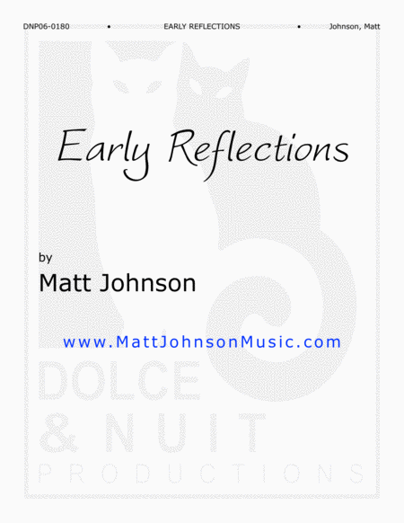 Early Reflections Sheet Music