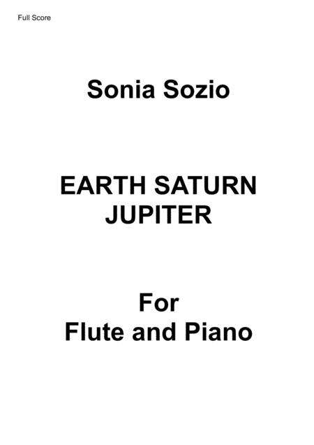 Free Sheet Music Earth Saturn Jupiter