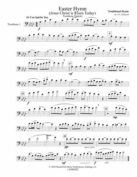 Easter Hymn Jesus Christ Is Risen Today Sheet Music