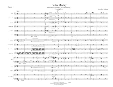 Easter Medley For Small Orchestra Sheet Music