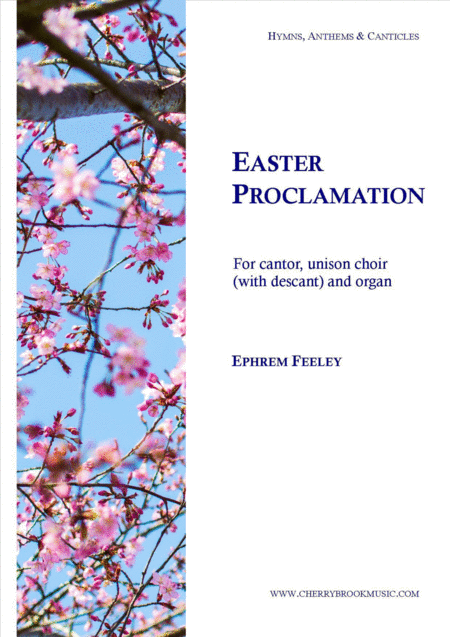 Free Sheet Music Easter Proclamation