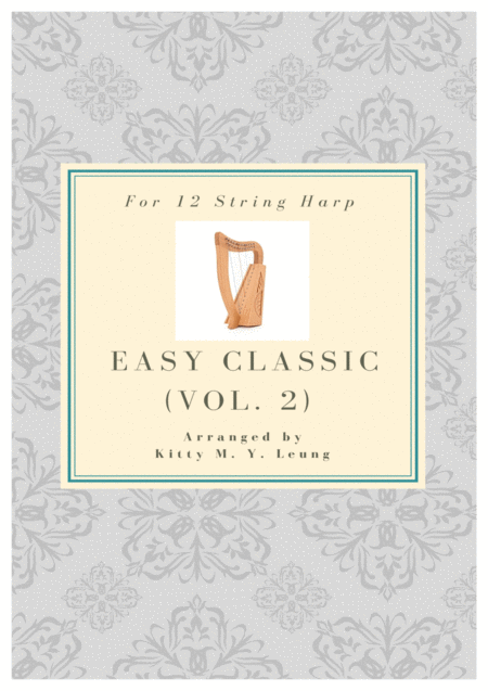 Easy Classic Volume 2 12 String Lap Harp Sheet Music