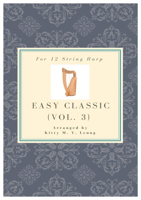 Free Sheet Music Easy Classic Volume 3 12 String Harp