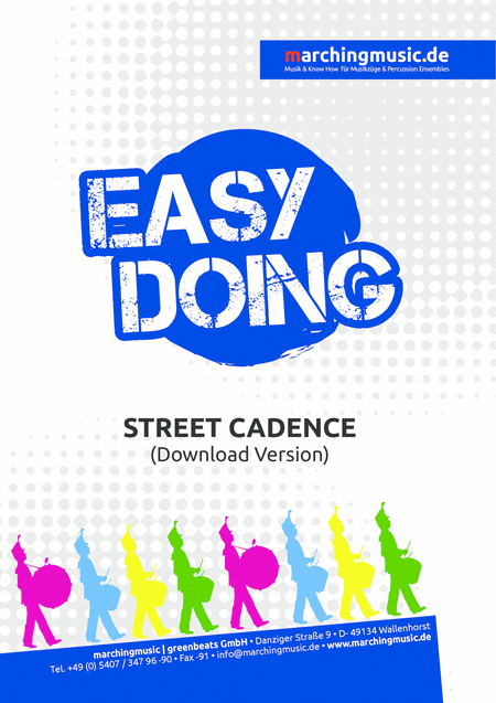 Easy Doing Street Cadence Sheet Music