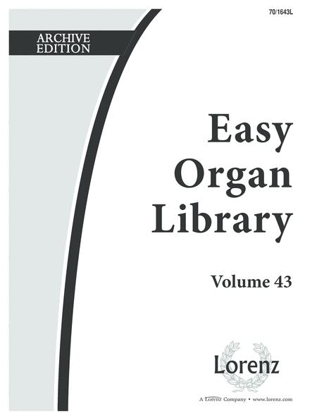 Easy Organ Library Vol 43 Sheet Music