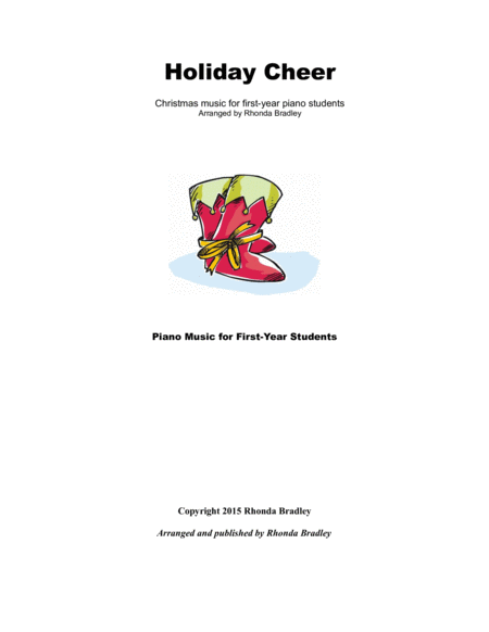 Easy Piano Christmas Holiday Cheer Sheet Music