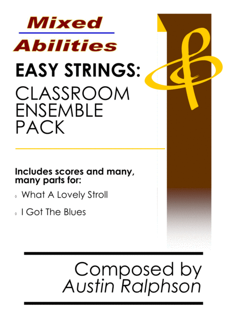 Easy Strings Mixed Abilities Ensemble Pack Extra Value Bundle Of Music For Classrooms And School String Ensemble Sheet Music