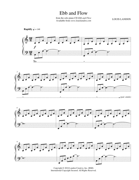 Ebb And Flow Sheet Music