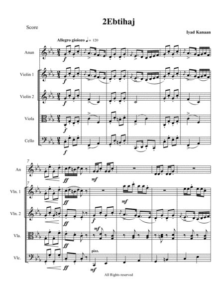 Ebtihaaj Joy Sheet Music