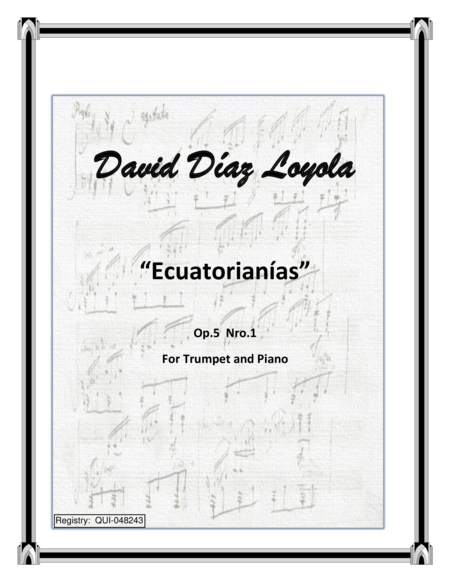 Free Sheet Music Ecuatorianas Op 5 Nro 1