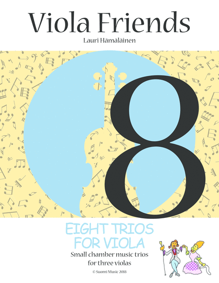 Eight Trios For Viola Sheet Music