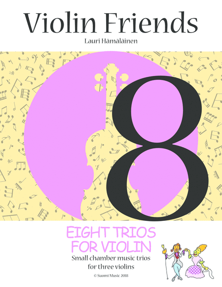 Eight Trios For Violin Sheet Music