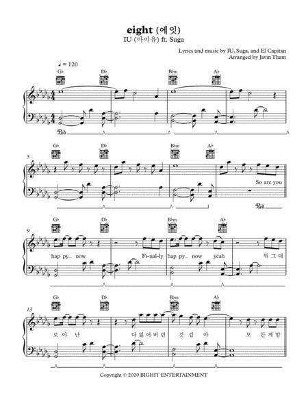 Eight Sheet Music