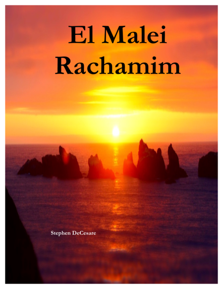 El Malei Rachamim Full Score Sheet Music