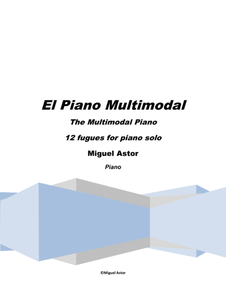 El Piano Multimodal Sheet Music