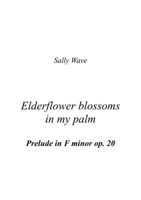 Elderflower Blossoms In My Palm Sheet Music