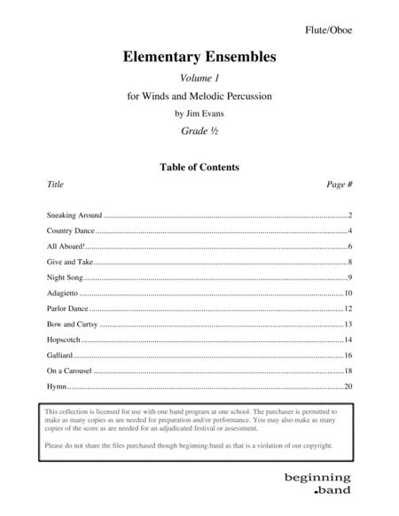 Elementary Ensembles Volume 1 Sheet Music