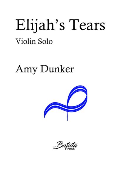 Free Sheet Music Elijah Tears