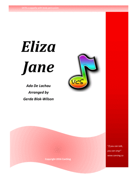 Eliza Jane Sheet Music